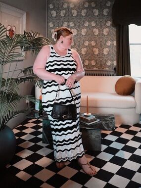 Lane Bryant Knit Maxi Dress